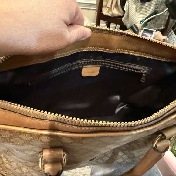 Celine Macadam Top Handle Vintage Bag. EUC. - Picture 13 of 15